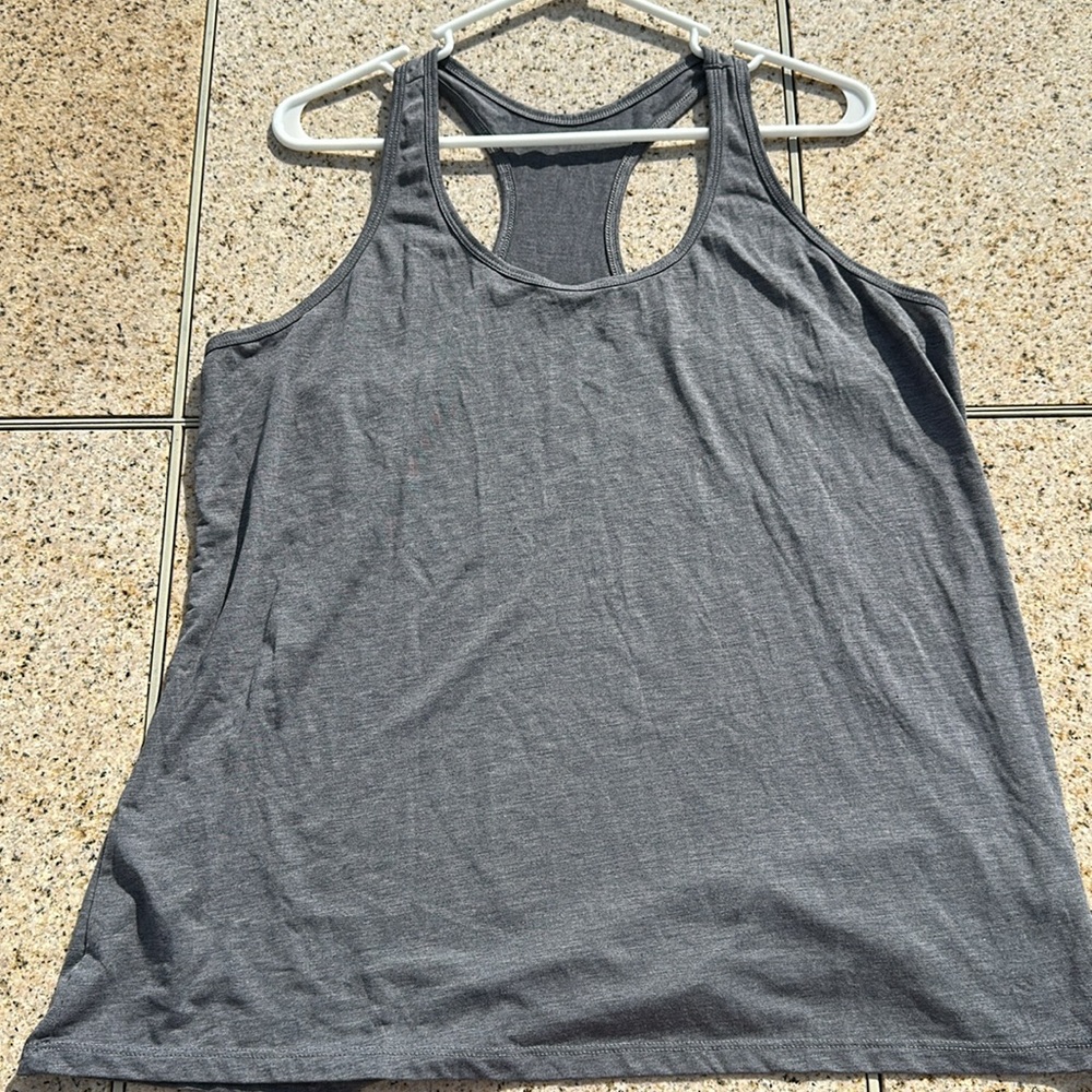 Old Navy Active XL Gray Racerback Tank Top